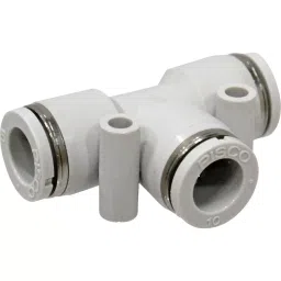 PISCO Union Tee Standard Type Φ10 mm PE10W (Bag Of 10 Pcs)-35