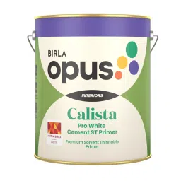 Birla Opus Calista Pro White Cement ST 20 L Smooth Finish Primer for Exterior Wall Surface-image-42