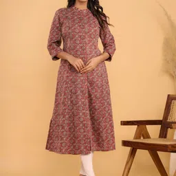 Chandbaali Women Ethnic Motifs Printed Sequinned Kurta-56