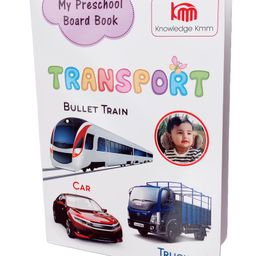 Board Books Transport (Pack Of 1)|Attractive Pictures,Vibrant Colours Specially for kids-28