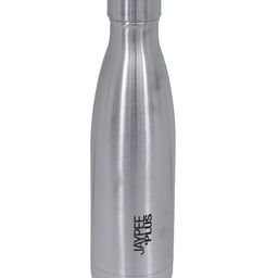 Jaypee Plus Alpha Stainless Steel Long Hours Hot and Cold Water Bottle for School, Leakproof, Rust free Steel Bottle -500 ml , Metallic-64