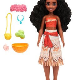 Disney Princess Island Adventure Moana Posable Fashion Doll with 6 Fashion Accessories Orange - Height 26.5 cm-image-91