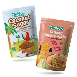 timios Natural Sweetner Coconut Sugar & Jaggery Powder Pack of 2 - 100 g Each-13