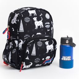JUICE Woofington Small Backpack + Bottle Set Height 11.8 Inches-image-19