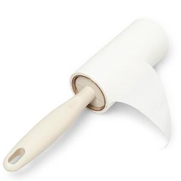House of Quirk Reusable Sticky Picker Cleaner Easy Tear Sheets Travel Pet Hair Lint Rollers Brush 10cm Sheet Set of 3 Rolls 180 Sheets 60 Sheets Each roll Lint Roller Remover-Multicolour image 3