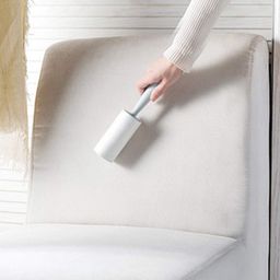 House of Quirk Reusable Sticky Picker Cleaner Easy Tear Sheets Travel Pet Hair Lint Rollers Brush 10cm Sheet Set of 3 Rolls 180 Sheets 60 Sheets Each roll Lint Roller Remover-Multicolour image 5