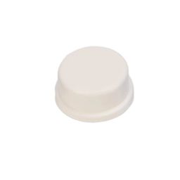 Push Button Cap 12x12x7.3 mm Round Cap For Square Tactile Switch - White - ST009Push Button Cap 12x12x7.3 mm Round Cap For Square Tactile Switch - White - ST009 image 1