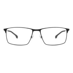 Carrera Matte Black Rectangular Optical Frames for Men-image-69