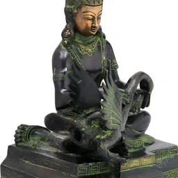 Exotic India Multicoloured Buddha Showpiece-image-18