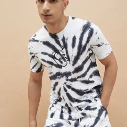 Smileyworld White Regular Fit Printed T-Shirt-picture-40