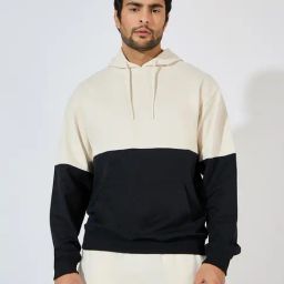 Styli Multi Relaxed Fit Colour Blocked Hoodie-picture-36