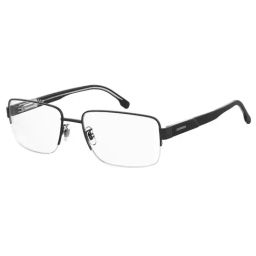 Carrera Matte Black Rectangular Optical Frames for Men-image-76