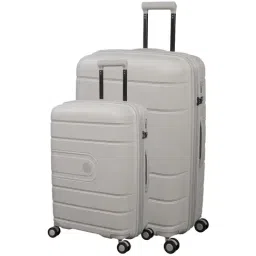 it luggage Eco Tough Beige Combo-28 & 24 inches Expandable Hardsided Luggage Trolley with TSA Lock-image-34