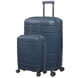 it luggage Eco Tough Blue Combo-24 & 20 inches Expandable Hardsided Luggage Trolley with TSA Lock-image-83