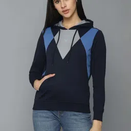 Allen Solly Navy Cotton Sweatshirt-picture-10