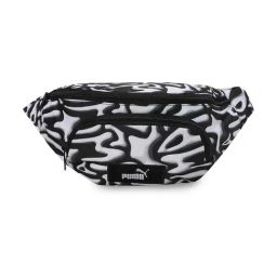 Puma Black & Grafiti Aop Printed Waist Bag-0