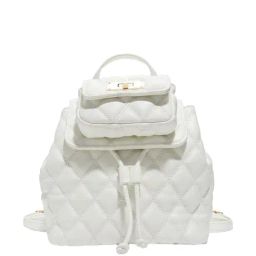 ALDO White Synthetic Medium Backpack-picture-24