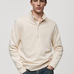 MANGO MAN High Neck Sweatshirt-picture-40