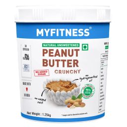 Myfitness Natural Peanut Butter, 1.25 kg Crunchy-image-26