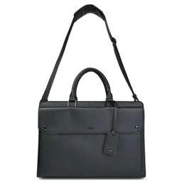 Aldo EDIRETH007029 Black Synthetic Solid Laptop Messenger Bag-image-58