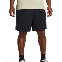 Under Armour Black Slim Fit Sports Shorts-image-79