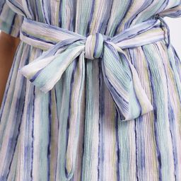 glitchez Multi-Striped Playsuit With Belt image 3