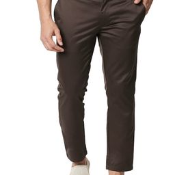 Basics Men Tapered Fit High-Rise Trousers-image-12