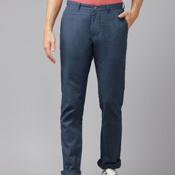 Blackberrys Men Linen Cotton Slim Fit Trousers-picture-45