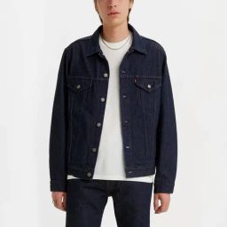 Levi's Indigo Cotton Regular Fit Denim Jacket-36