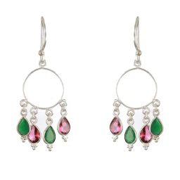 Saraf RS Jewellery Gold Statement Brass Earrings for Women-15