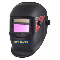 SHIV ALASKA Welding Helmet Adjustable Auto Darkening Solar Power 220 V 111 A-15