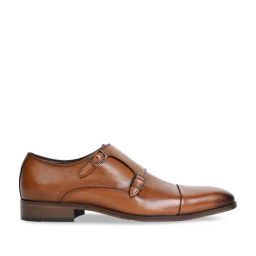 Imperio by Regal Men's Tan Monk Shoes-image-92