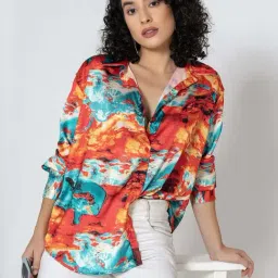 Lounge Dreams Multicolored Printed Shirt-picture-15