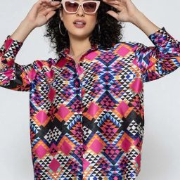 Lounge Dreams Multicolored Printed Shirt-image-38