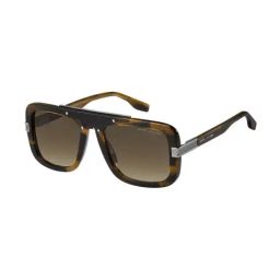 Marc Jacobs Brown Square UV Protection Sunglasses for Men-image-76
