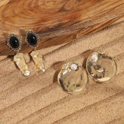 Sohi Chic Sparkle Earrings-47