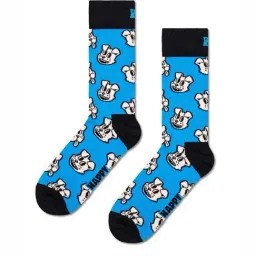 Happy Socks Doggo Blue Cotton Printed Socks (36-40)-image-51