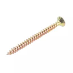 RS PRO Pozidriv Countersunk Steel Wood Screw Yellow Passivated, Zinc Plated, 4mm Thread, 50mm Length (Pack of 100)-image-61