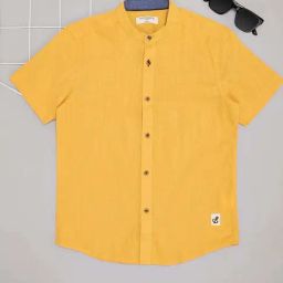 Pantaloons Junior Boys Snapdragon Cotton Solid Shirts-image-81