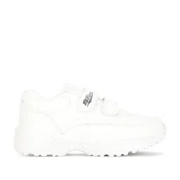 Bata Kids White School Shoes-picture-42