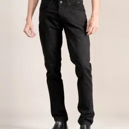 Cantabil Black Regular Fit Jeans-picture-17
