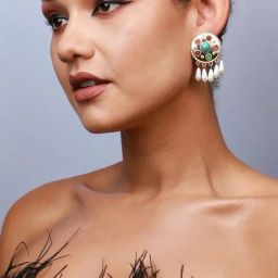 Sohi Dazzling Duos Earrings image 3