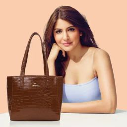 Lavie Betsgloss Tan Synthetic Textured Tote Handbag-image-25