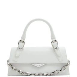 Aldo White Solid Small Handbag-image-41