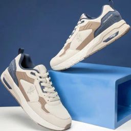 Red Tape Men's Hustle Collection Beige Casual Sneakers-21