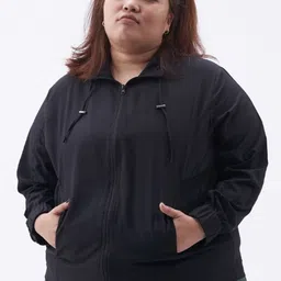 SPIRIT ANIMAL Women Black Bomber Jacket-picture-21