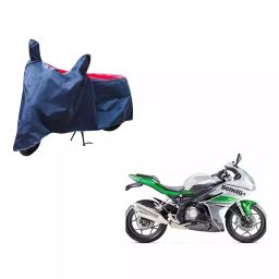 Auto Pearl Waterproof Two Wheeler Cover For Benelli 302R (Red & Blue)-image-74