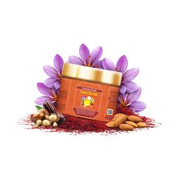 WE HERBAL Kumkumadi Face Scrub With Jojoba Oil For Glowing Skin - 100 g-image-25