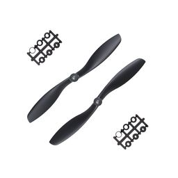 Pro-Range Propellers 8045(8X4.5) ABS Black 1CW+1CCW-1pair image 2