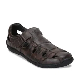 ID Men's Dark Brown Fisherman Sandals-image-87